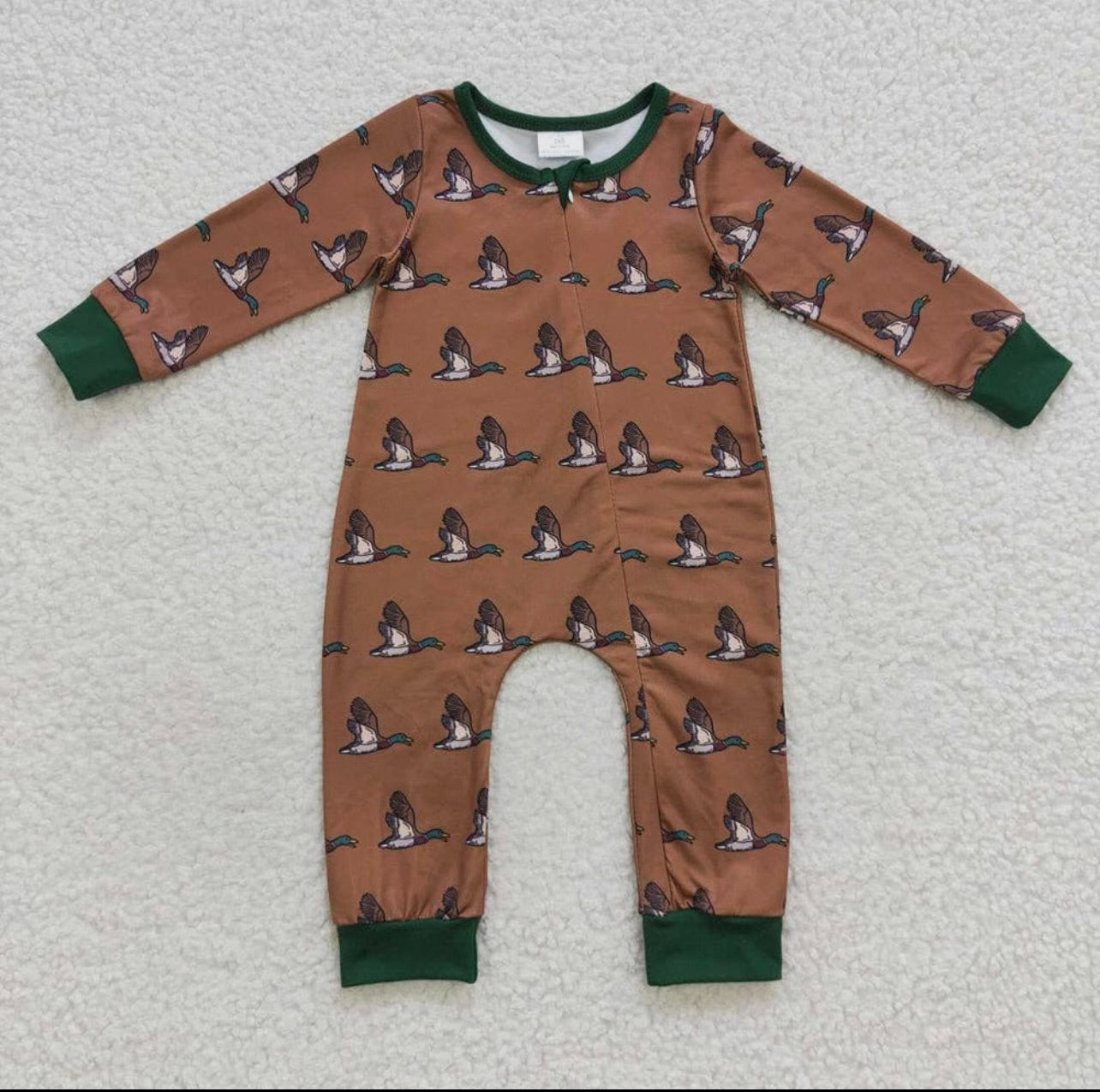 Baby Boy Duck Romper